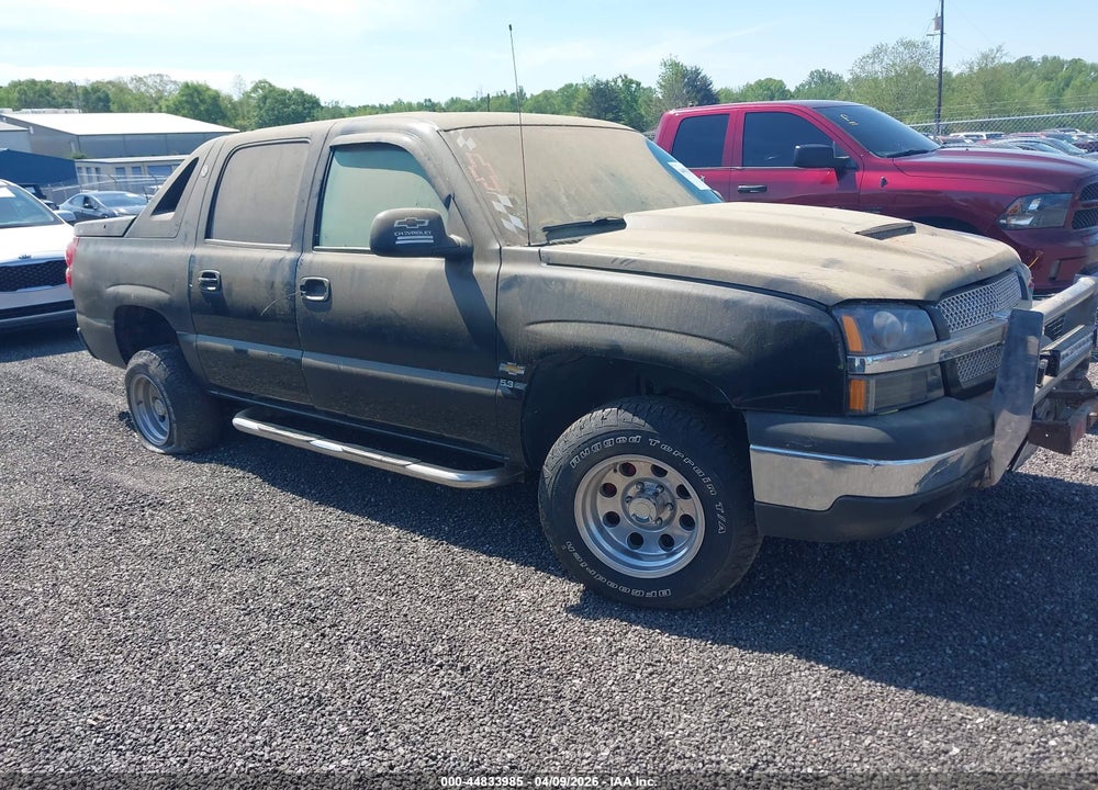 2003 CHEVROLET AVALANCHE 1500 VIN: 3GNEC13T83G317203