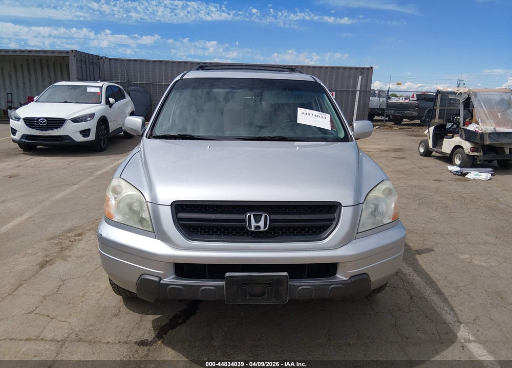 2005 HONDA PILOT EX-L VIN: 2HKYF18775H522966