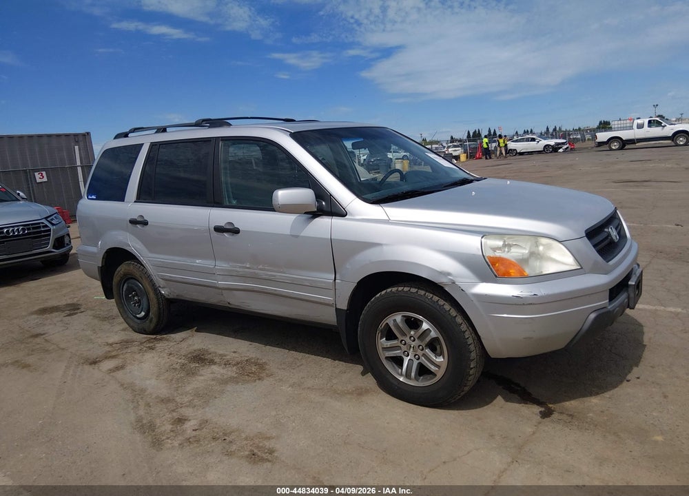 2005 HONDA PILOT EX-L VIN: 2HKYF18775H522966