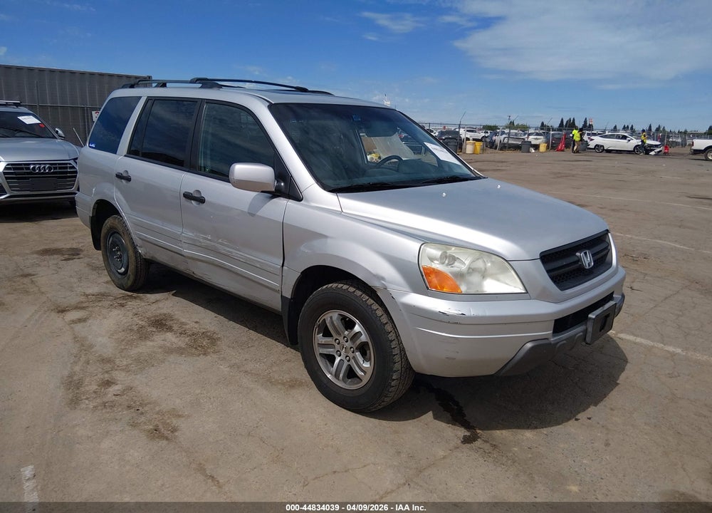 2005 HONDA PILOT EX-L VIN: 2HKYF18775H522966