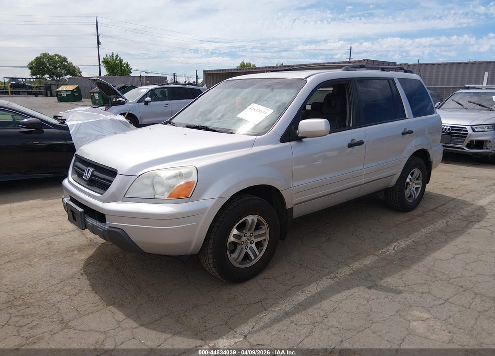 2005 HONDA PILOT EX-L VIN: 2HKYF18775H522966