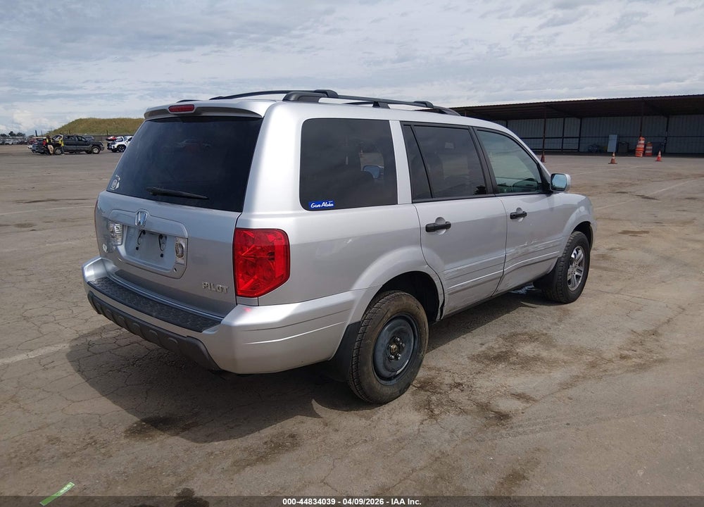 2005 HONDA PILOT EX-L VIN: 2HKYF18775H522966