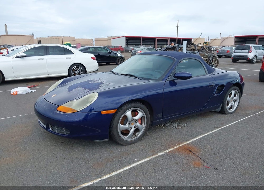 2002 PORSCHE BOXSTER S VIN: WP0CB29822U663111