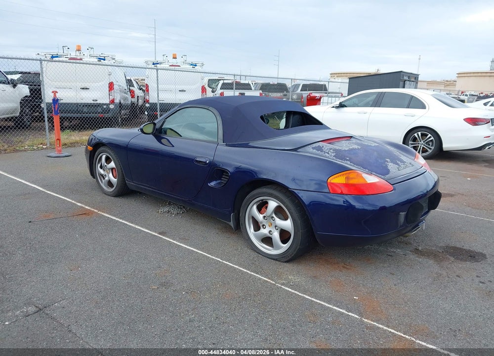 2002 PORSCHE BOXSTER S VIN: WP0CB29822U663111