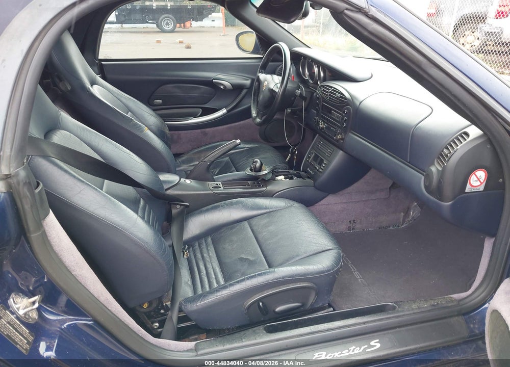 2002 PORSCHE BOXSTER S VIN: WP0CB29822U663111