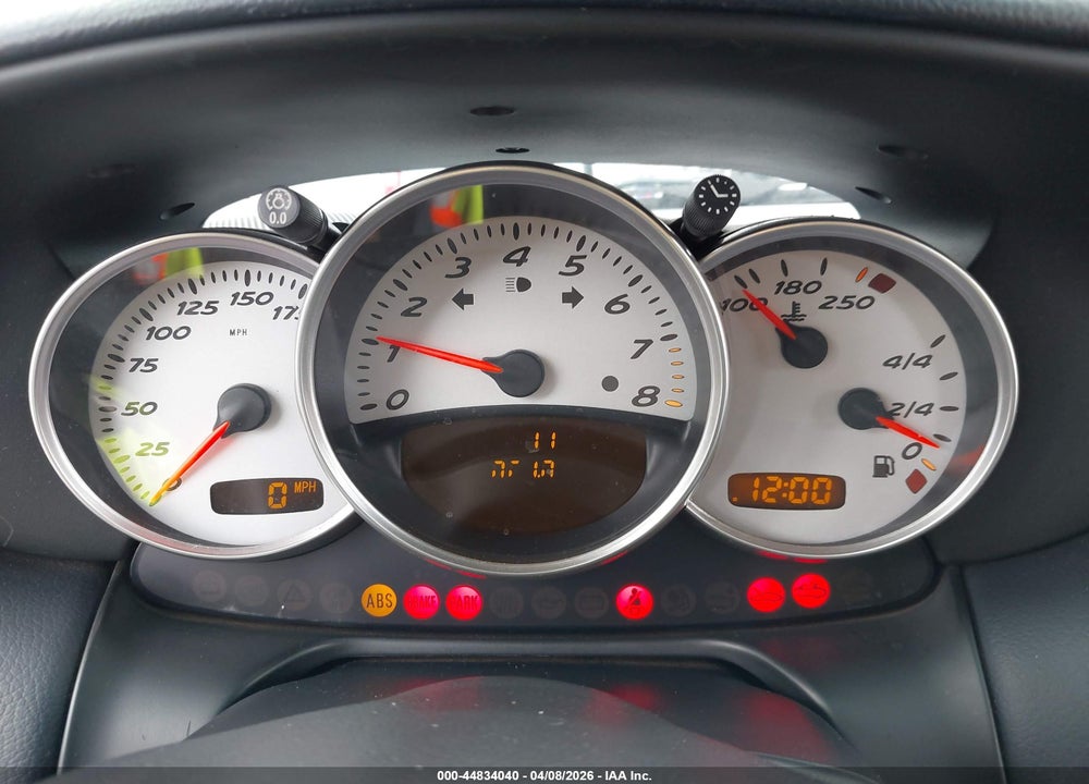 2002 PORSCHE BOXSTER S VIN: WP0CB29822U663111