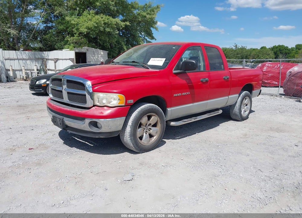 2004 DODGE RAM 1500 SLT/LARAMIE VIN: 1D7HU18D74J182936