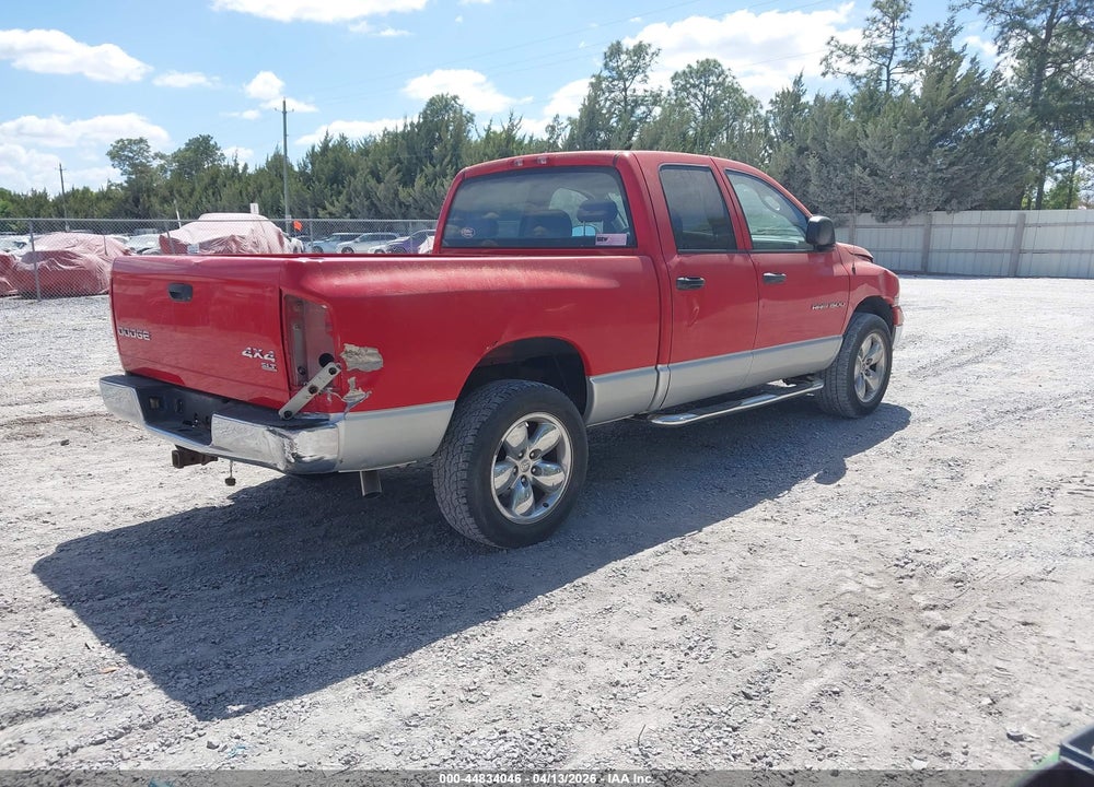 2004 DODGE RAM 1500 SLT/LARAMIE VIN: 1D7HU18D74J182936