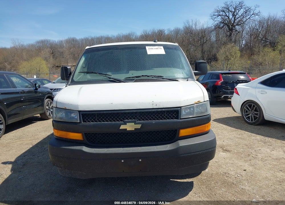 2018 CHEVROLET EXPRESS 2500 WORK VAN VIN: 1GCWGAFG1J1340365