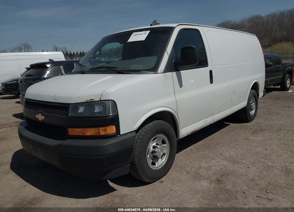 2018 CHEVROLET EXPRESS 2500 WORK VAN VIN: 1GCWGAFG1J1340365