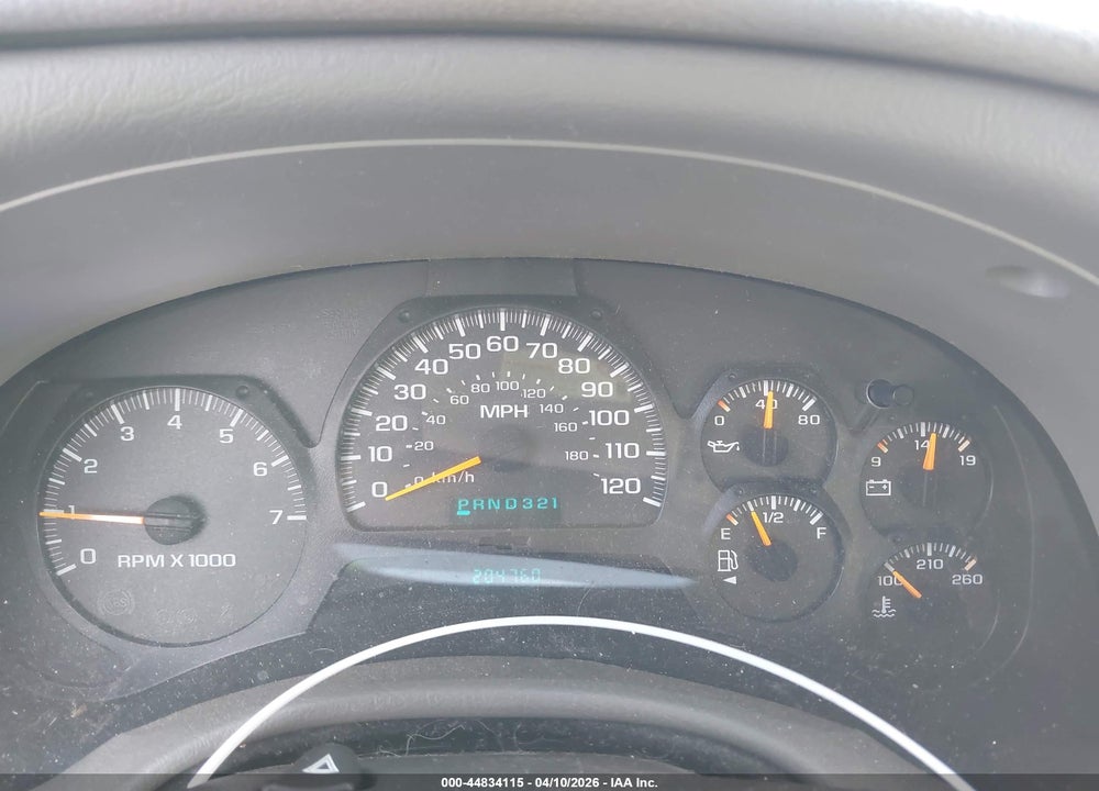 2004 CHEVROLET TRAILBLAZER LT VIN: 1GNDT13S842383991