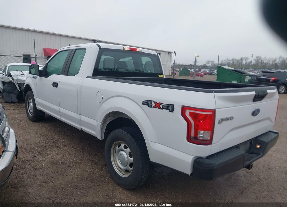 2017 FORD F-150 XL VIN: 1FTFX1EF9HKE39447
