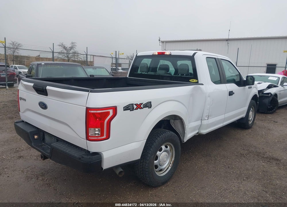 2017 FORD F-150 XL VIN: 1FTFX1EF9HKE39447