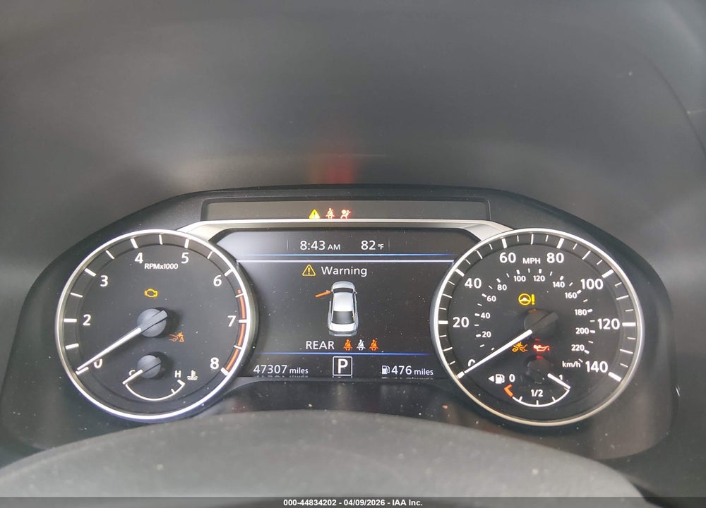 2025 NISSAN ALTIMA SV FWD VIN: 1N4BL4DV6SN315846