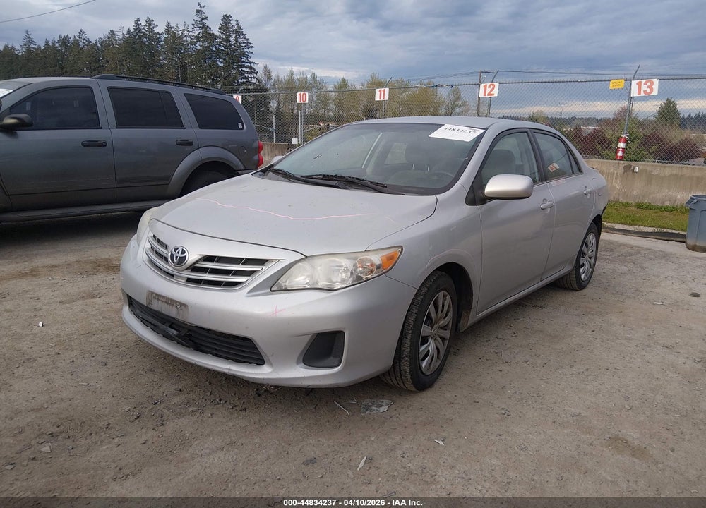 2013 TOYOTA COROLLA LE VIN: 2T1BU4EEXDC081481