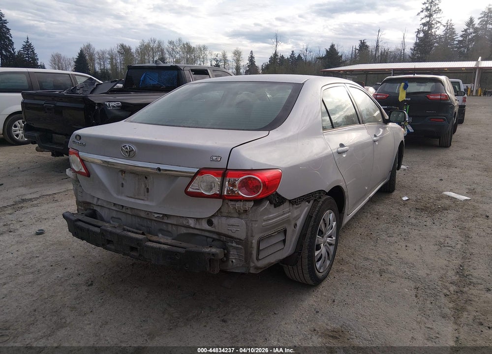 2013 TOYOTA COROLLA LE VIN: 2T1BU4EEXDC081481