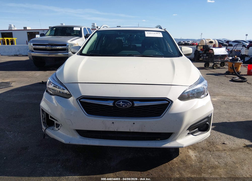 2019 SUBARU IMPREZA 2.0I PREMIUM VIN: 4S3GTAD67K3712534
