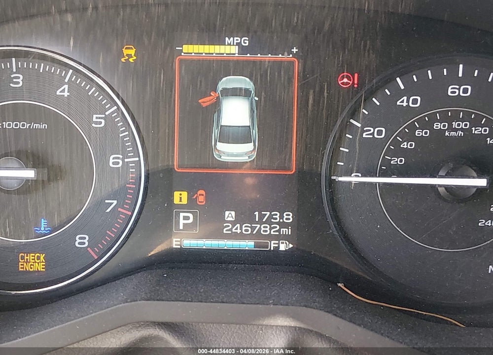 2019 SUBARU IMPREZA 2.0I PREMIUM VIN: 4S3GTAD67K3712534