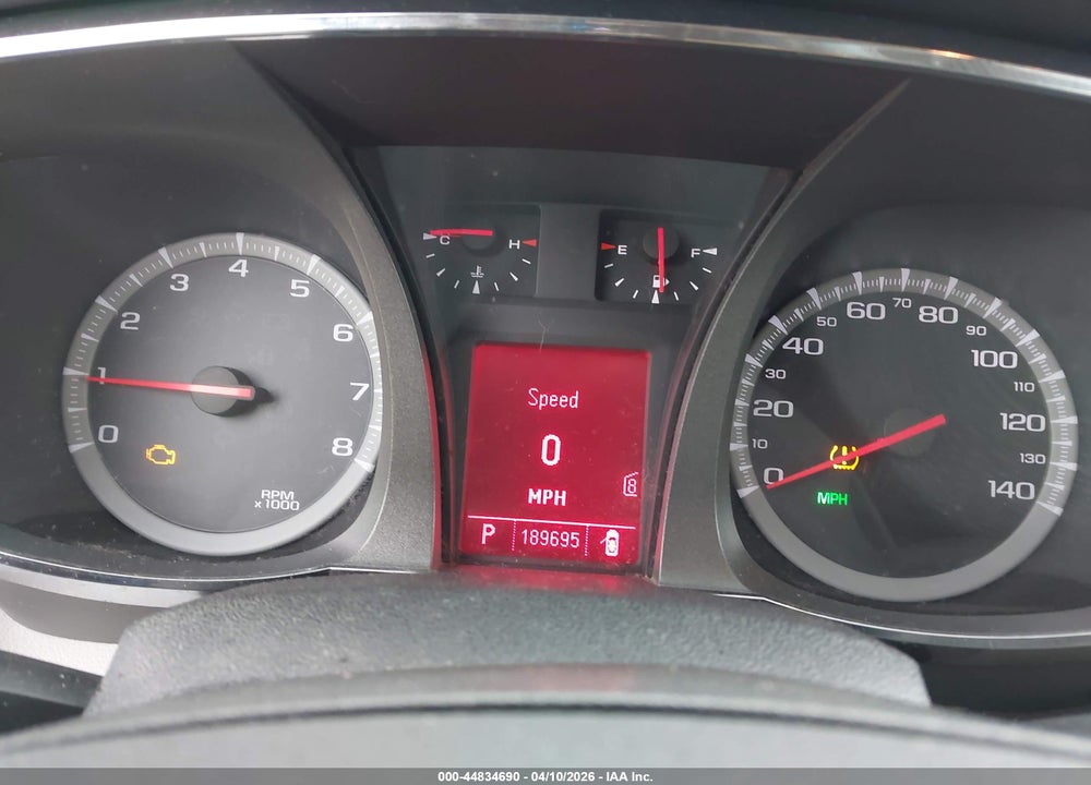 2010 GMC TERRAIN SLE-1 VIN: 2CTFLCEW8A6315755