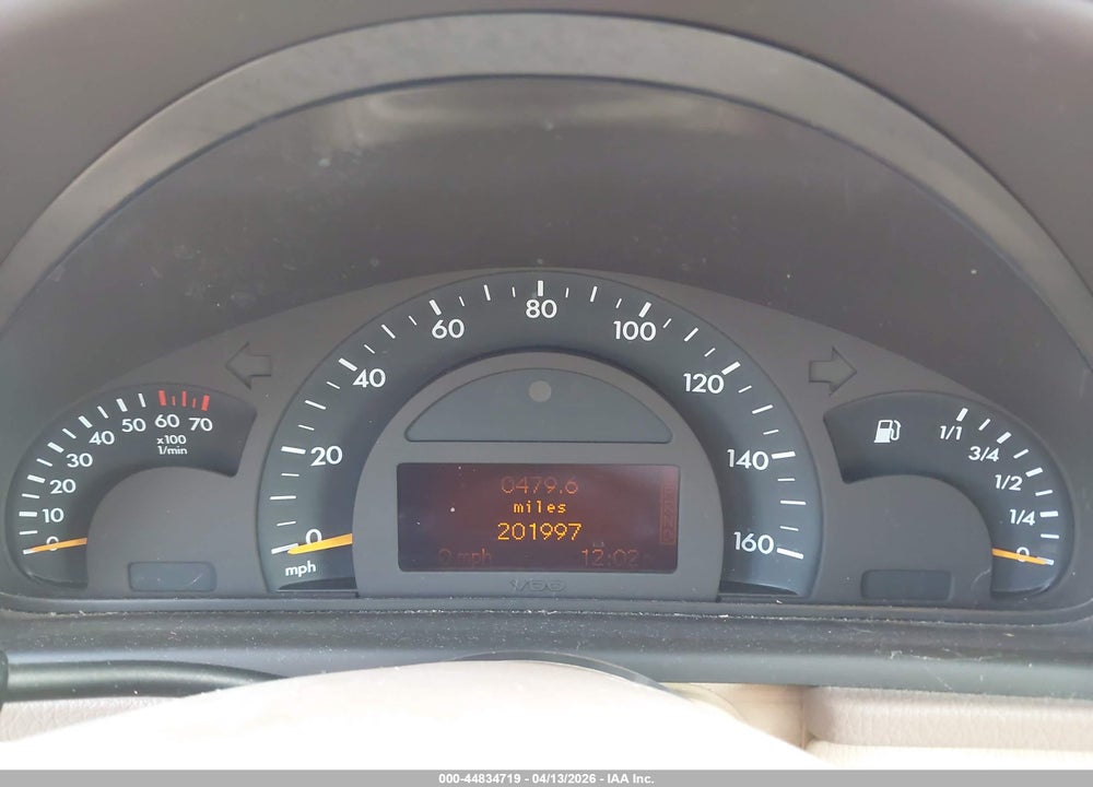 2002 MERCEDES-BENZ C 240 VIN: WDBRF61J92F239755