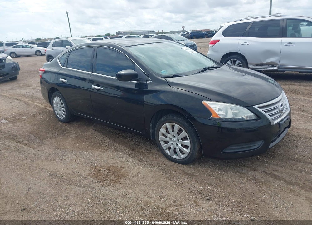 2014 NISSAN SENTRA S VIN: 3N1AB7AP8EL679628