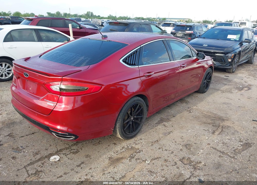 2014 FORD FUSION TITANIUM VIN: 3FA6P0K9XER149563