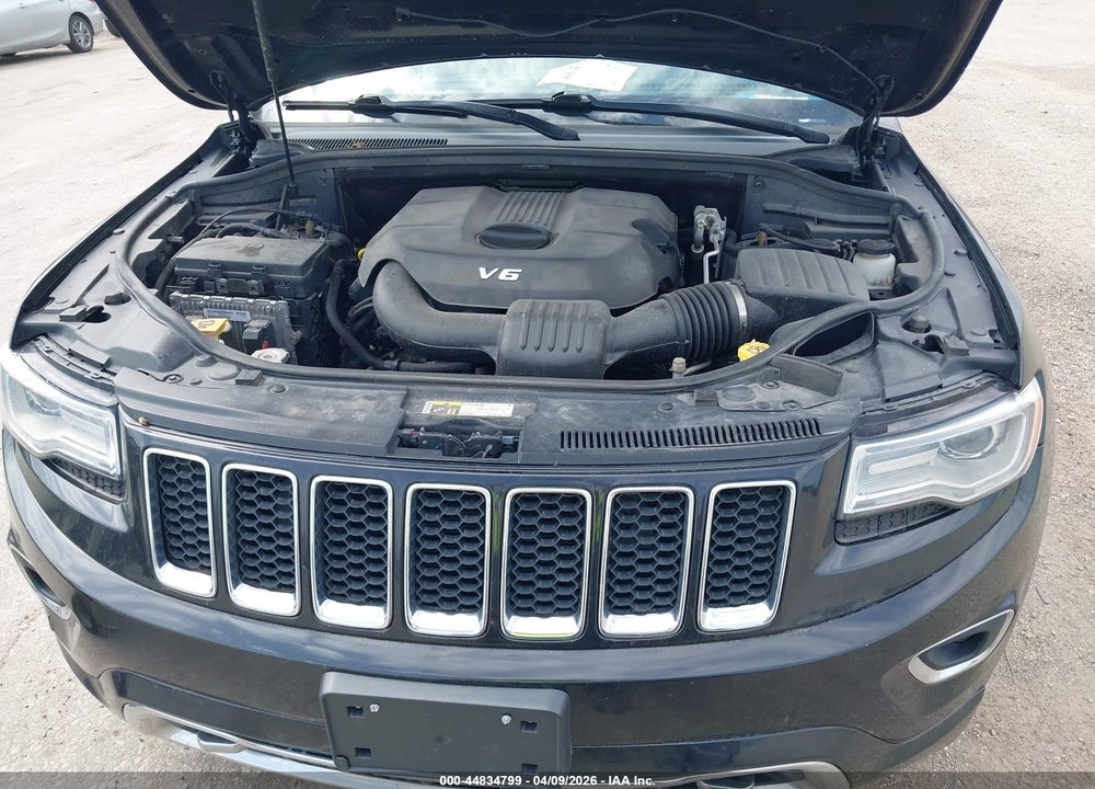 2015 JEEP GRAND CHEROKEE OVERLAND VIN: 1C4RJFCG2FC890251