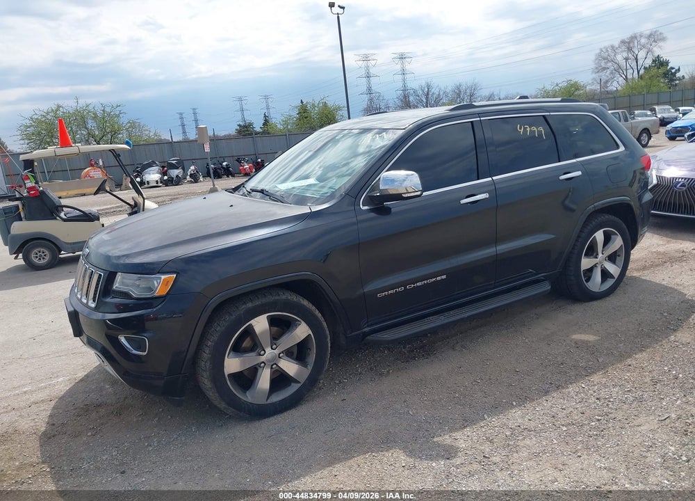 2015 JEEP GRAND CHEROKEE OVERLAND VIN: 1C4RJFCG2FC890251