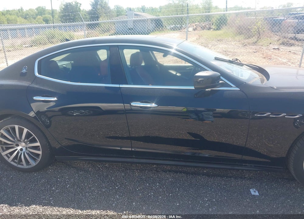2016 MASERATI GHIBLI S VIN: ZAM57RSA5G1181043