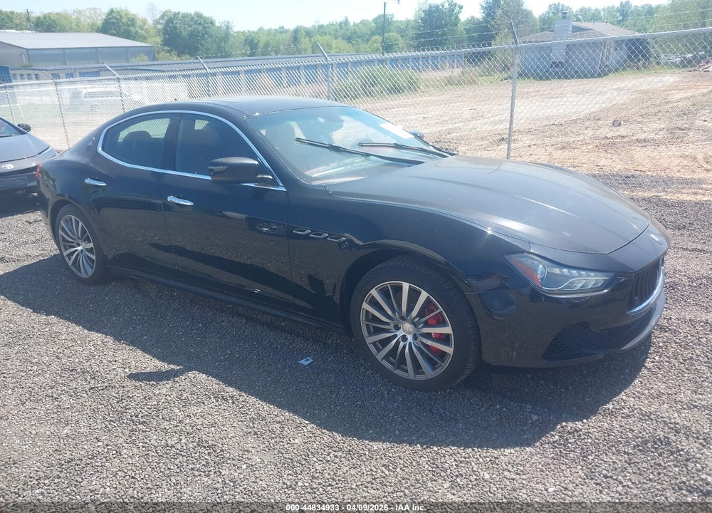 2016 MASERATI GHIBLI S VIN: ZAM57RSA5G1181043