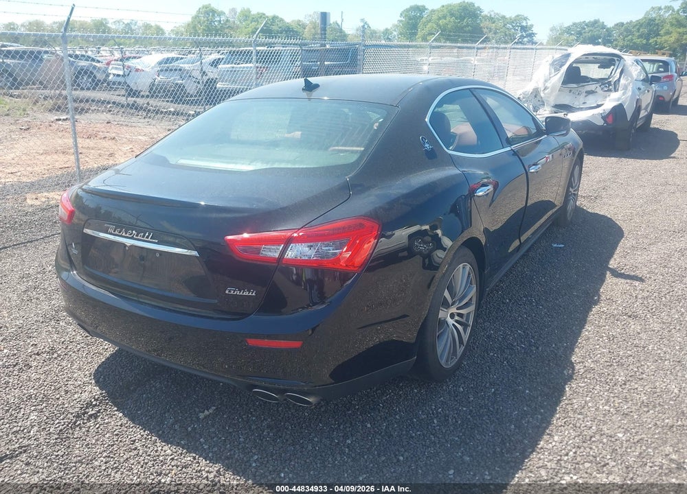 2016 MASERATI GHIBLI S VIN: ZAM57RSA5G1181043