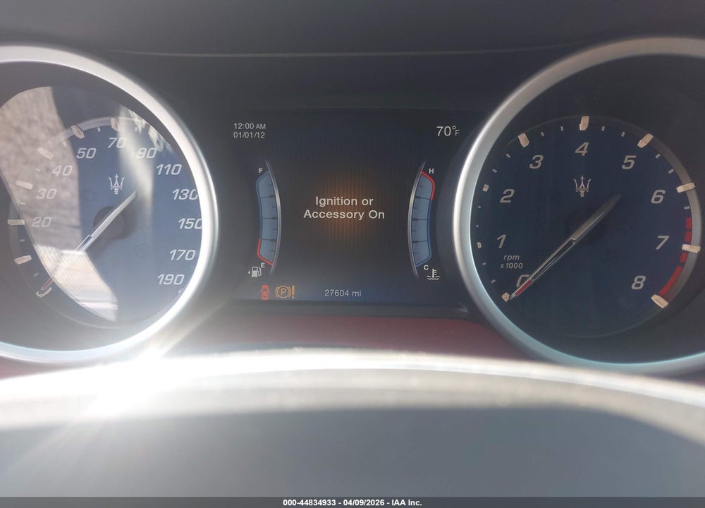 2016 MASERATI GHIBLI S VIN: ZAM57RSA5G1181043