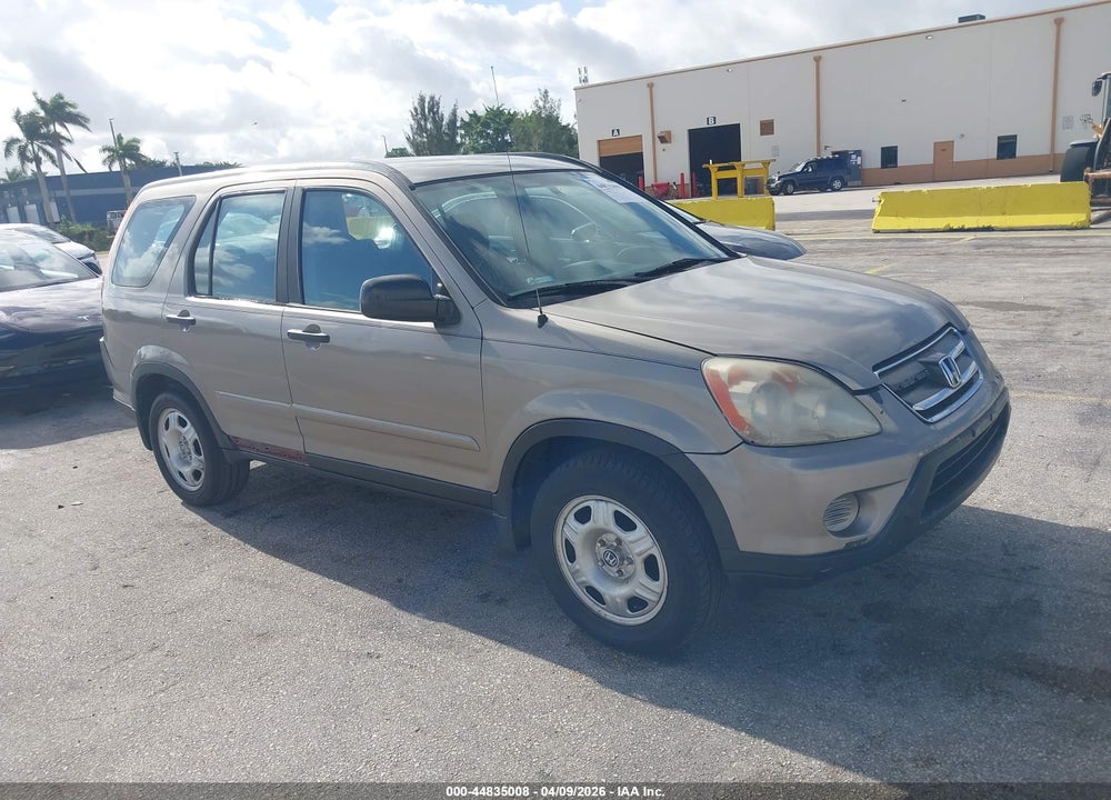 2005 HONDA CR-V LX VIN: SHSRD68545U303816