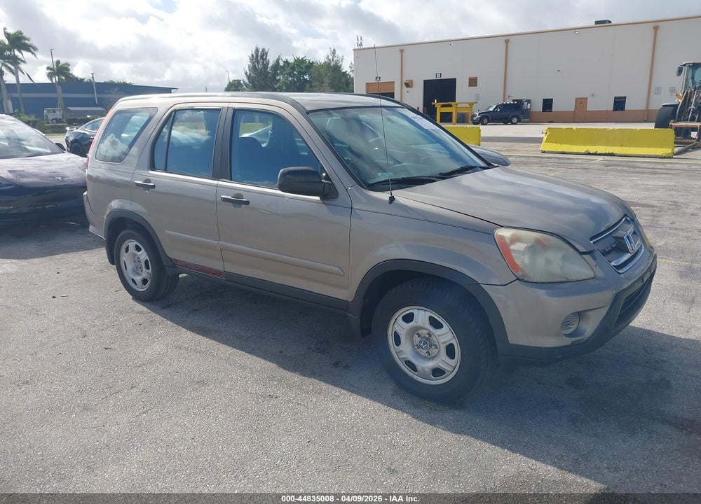 2005 HONDA CR-V LX VIN: SHSRD68545U303816