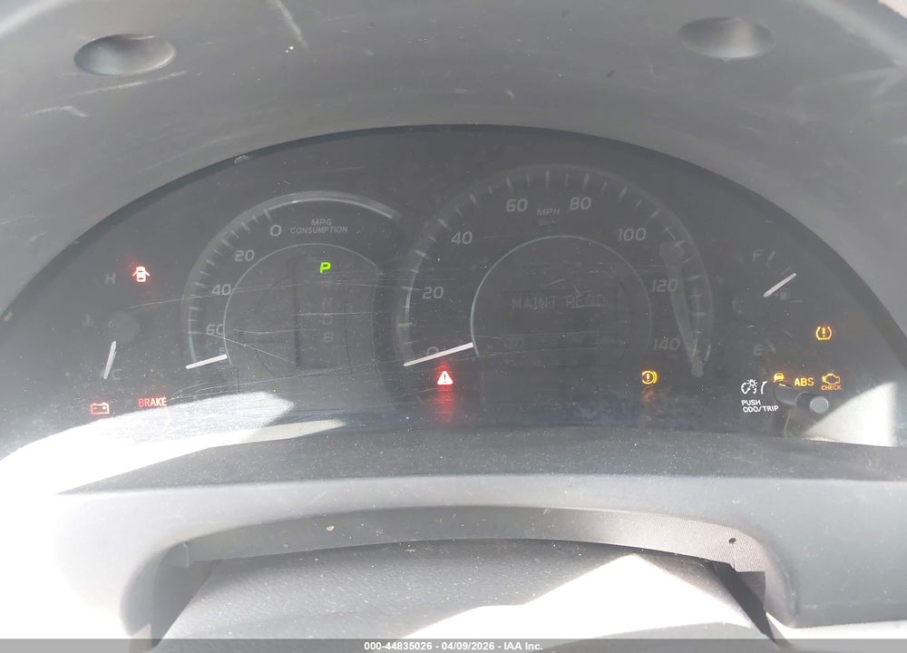 2009 TOYOTA CAMRY HYBRID VIN: 4T1BB46K09U065466