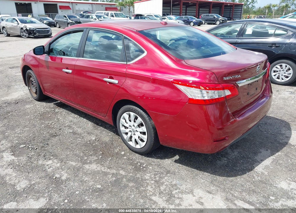 2015 NISSAN SENTRA FE+ S/S/SL/SR/SV VIN: 3N1AB7AP1FL636752