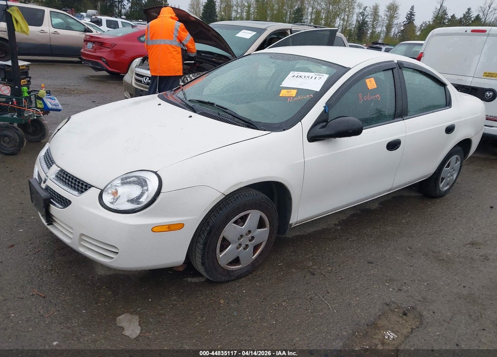 2005 DODGE NEON SE VIN: 1B3ES26C05D235626