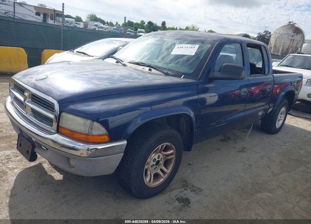 2004 DODGE DAKOTA SLT VIN: 1D7HL48N74S593258