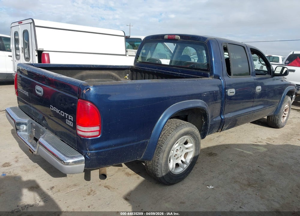 2004 DODGE DAKOTA SLT VIN: 1D7HL48N74S593258