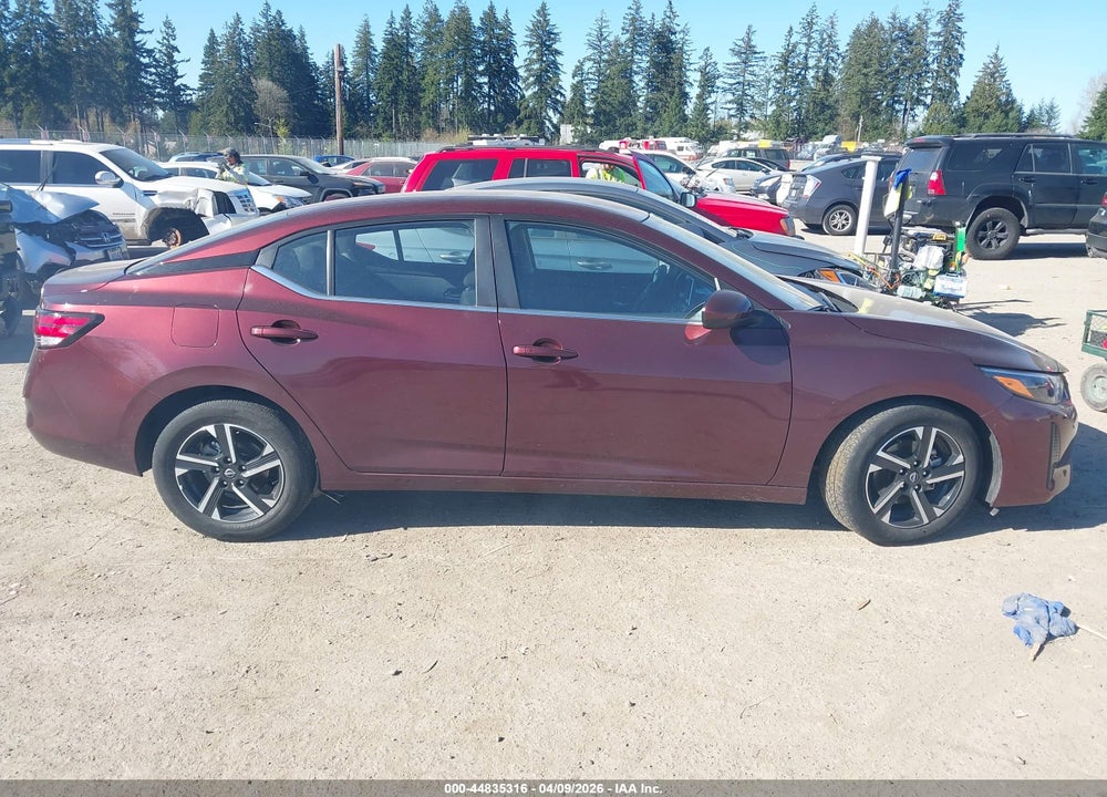 2025 NISSAN SENTRA SV VIN: 3N1AB8CV4SY304397