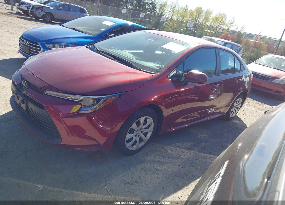 2025 TOYOTA COROLLA LE VIN: 5YFB4MDE2SP265781
