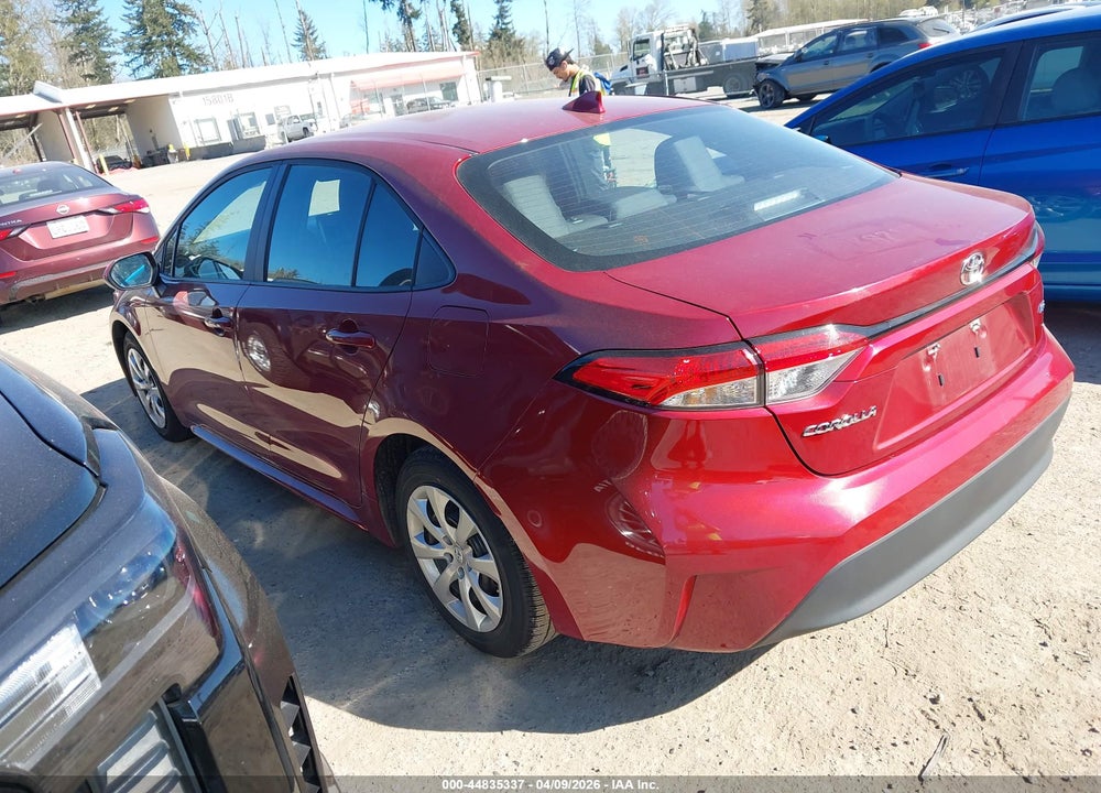 2025 TOYOTA COROLLA LE VIN: 5YFB4MDE2SP265781