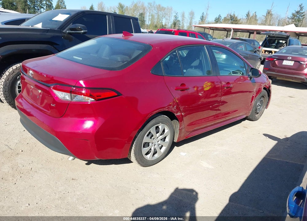 2025 TOYOTA COROLLA LE VIN: 5YFB4MDE2SP265781