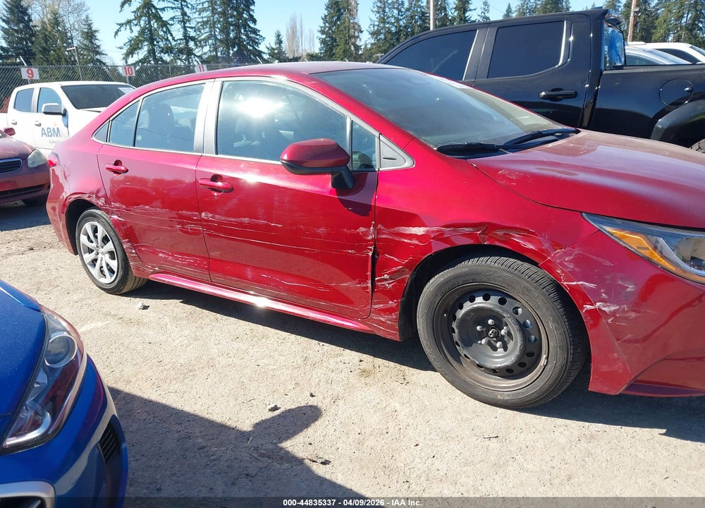 2025 TOYOTA COROLLA LE VIN: 5YFB4MDE2SP265781