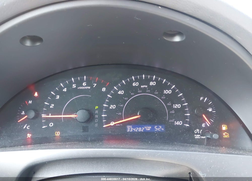 2010 TOYOTA CAMRY LE VIN: 4T1BF3EK2AU529765