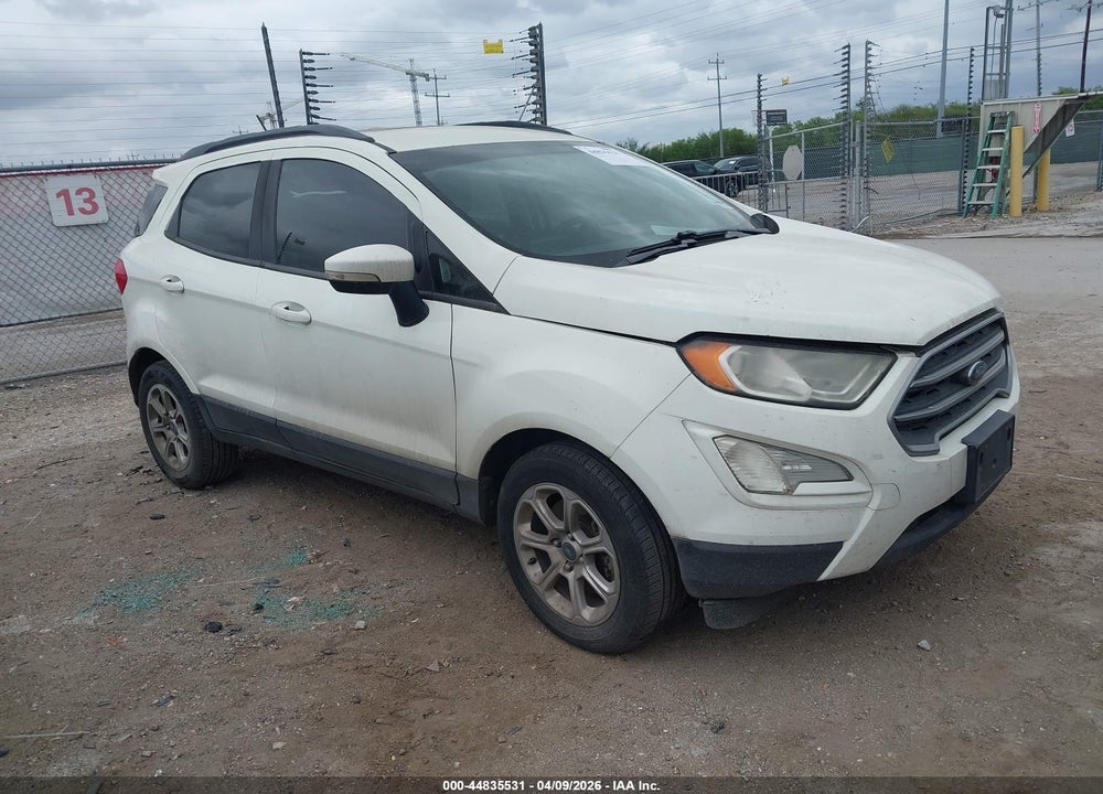 2019 FORD ECOSPORT SE VIN: MAJ3S2GE9KC291626