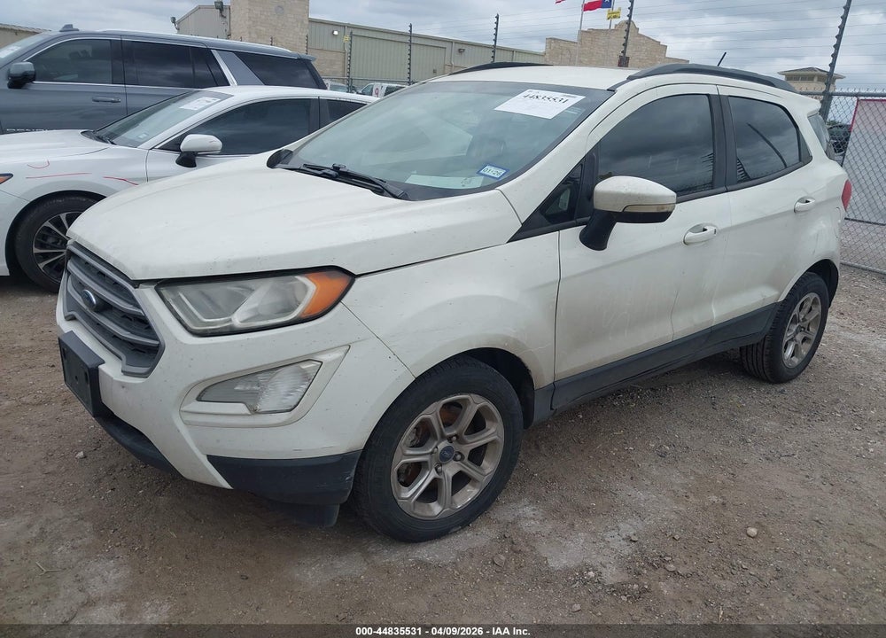 2019 FORD ECOSPORT SE VIN: MAJ3S2GE9KC291626