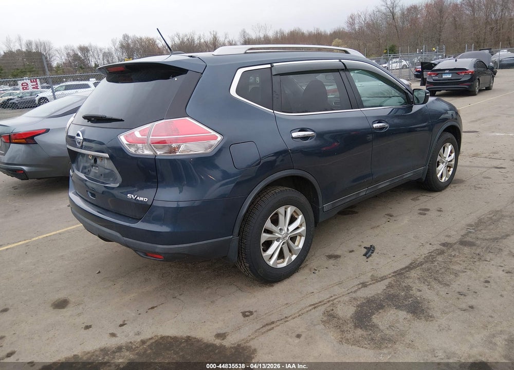 2015 NISSAN ROGUE SV VIN: 5N1AT2MV7FC927559