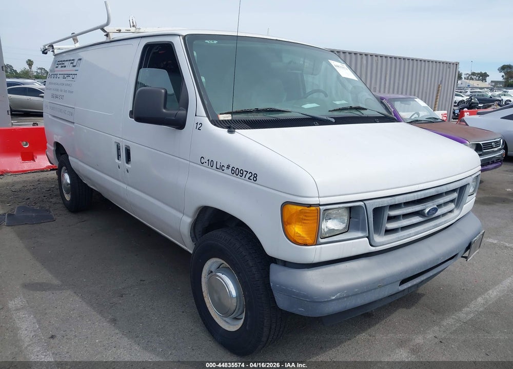 2006 FORD E-250 COMMERCIAL/RECREATIONAL VIN: 1FTNE24W76HA98729