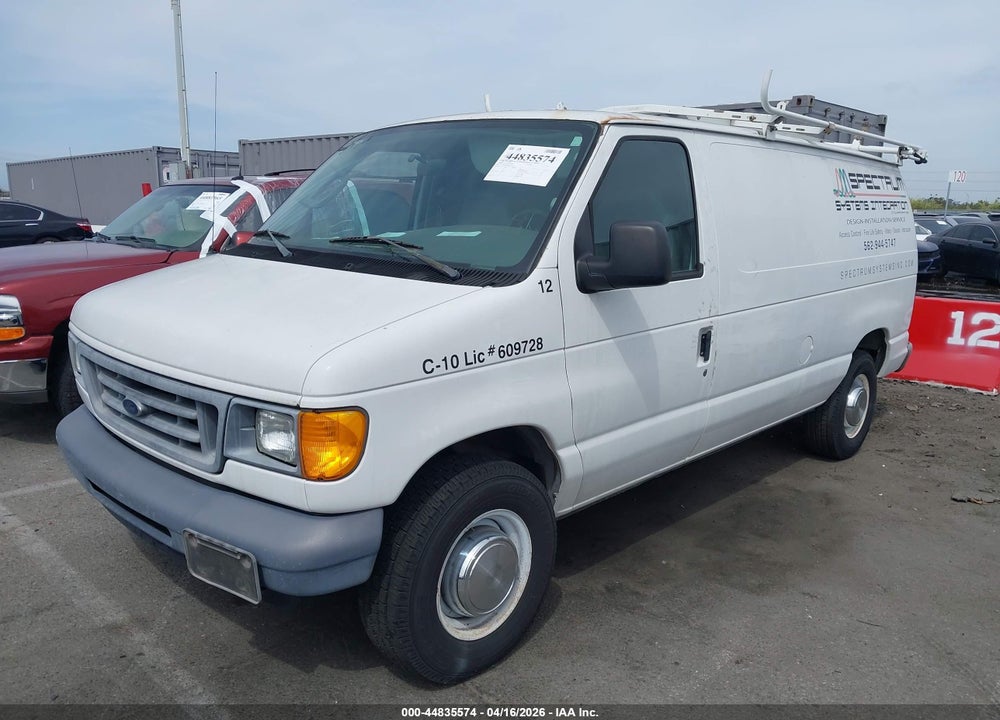 2006 FORD E-250 COMMERCIAL/RECREATIONAL VIN: 1FTNE24W76HA98729